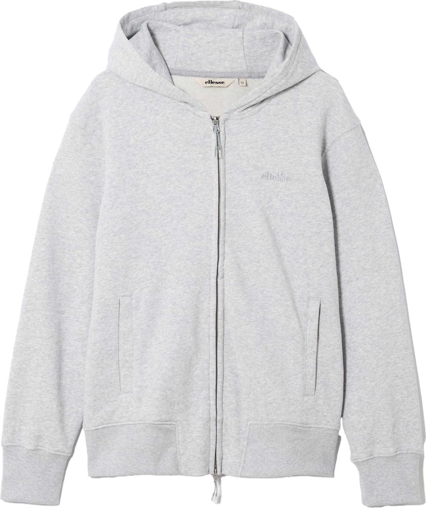 Ellesse - "Kalvini" Hoodie mit durchgehendem Reißverschluss für Herren HB117 (XS) (Hellgrau meliert)