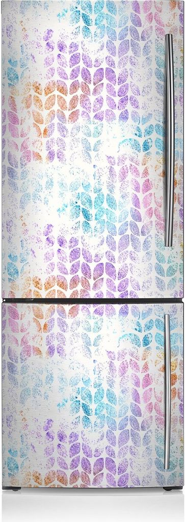 Aufkleber Kühlschrankmagnete Dekoration Kühlschrankfolie 60x205 cm - Brokatblatt
