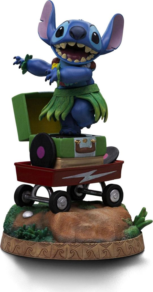 Lilo & Stitch Art Scale Statue 1/10 Stitch Hula 17 cm