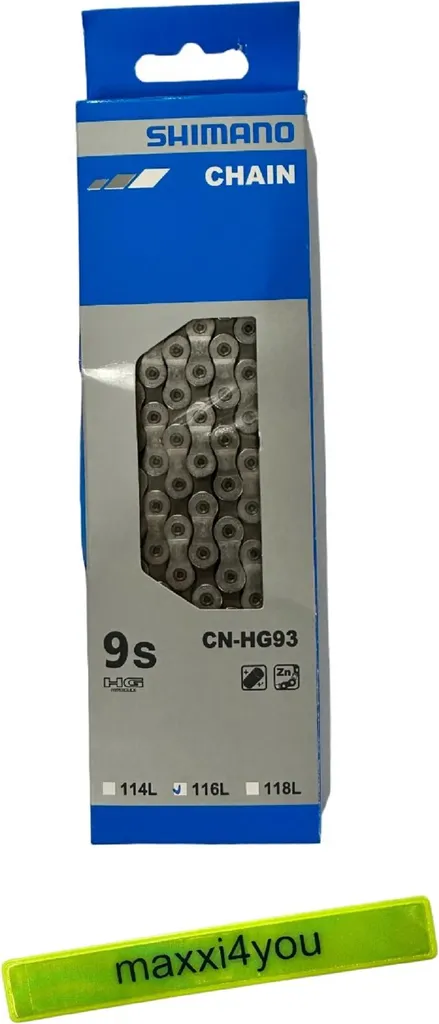 Éviter l'Usure de Transmission avec la Chaîne Shimano CN-HG93 9V 116M