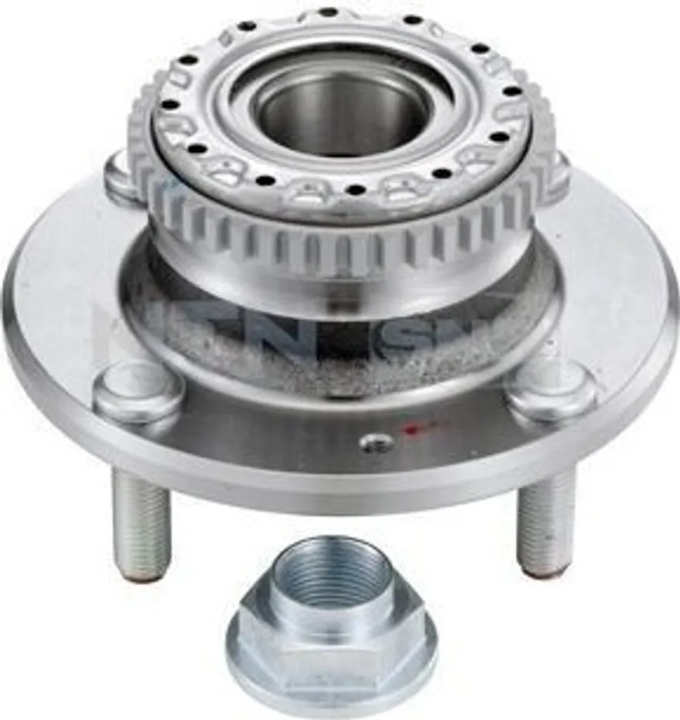 SNR R184.59 Jeu de roulements de roue arrière complet pour automobile