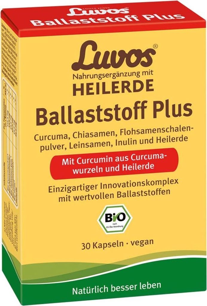 Liečivý íl - Vláknina Plus 30 kapsúl Obrázok produktu 