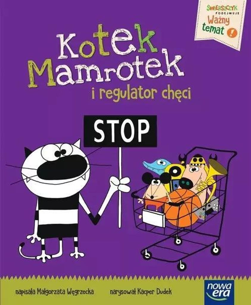Kotek Mamrotek i regulator chęci - Małgorzata Węgrzecka (Buch auf Polnisch)