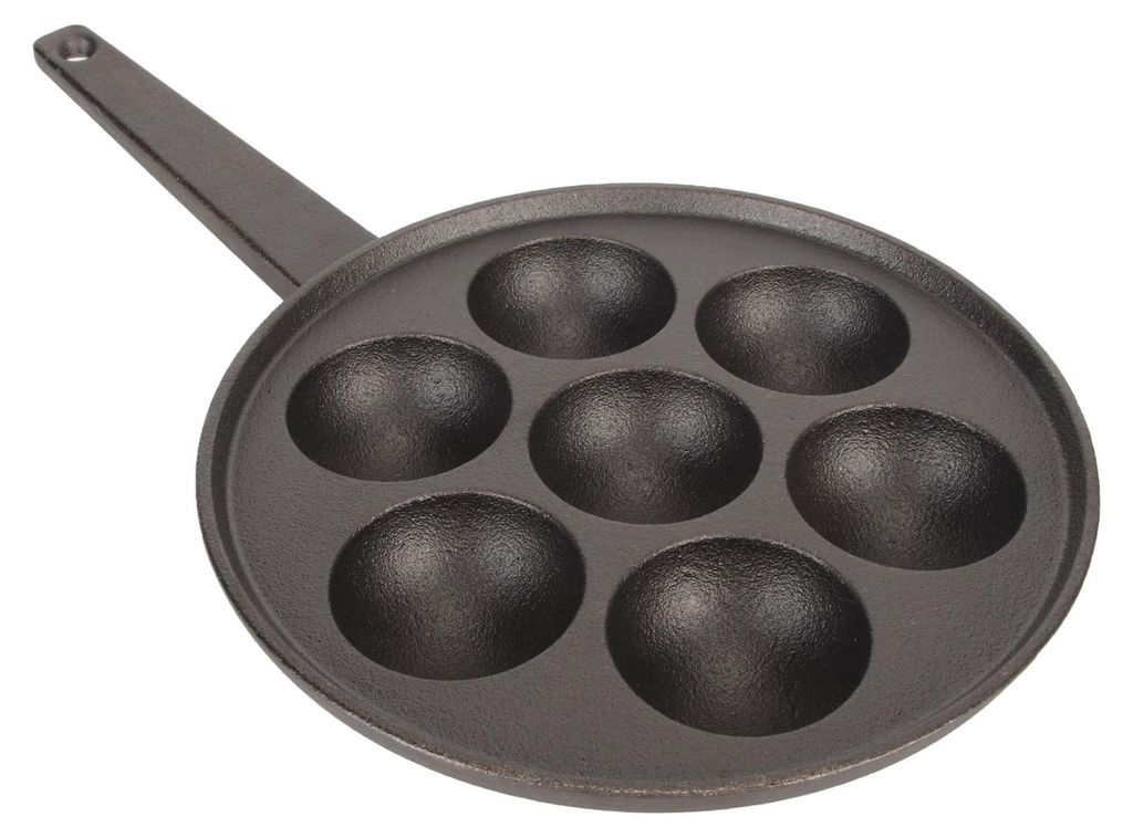 7-Loch-Antihaft-Takoyaki-Grillpfanne, vertiefter, vergrößerter Gusseisenhersteller für den Einsatz in der Küche von Restaurants, Hotels, Hausha...