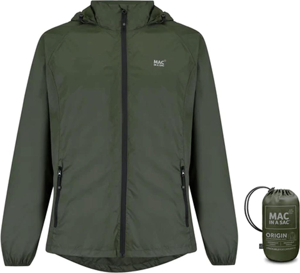 Mac In A Sac Regenjacke Origin Khaki M