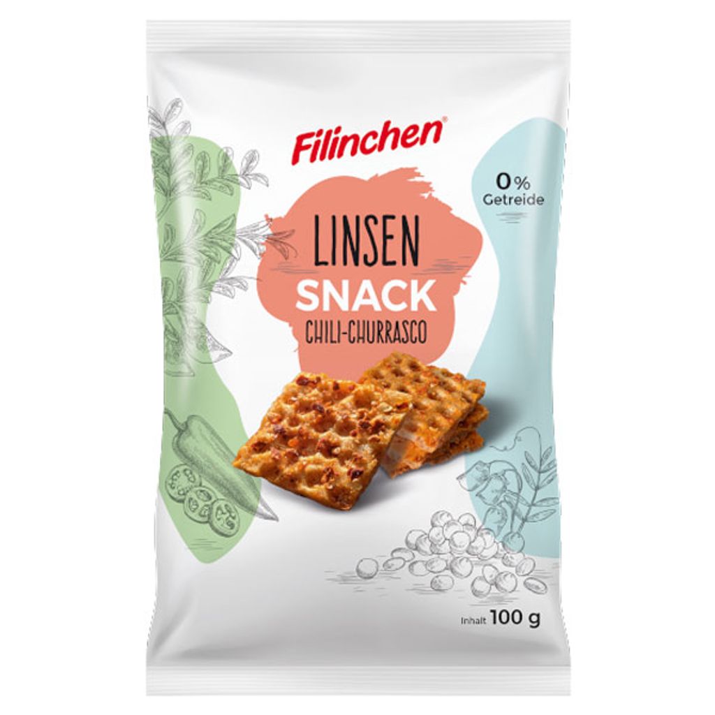 Filinchen Linsen Snack ChiliChurrasco 100g Kaufland.de