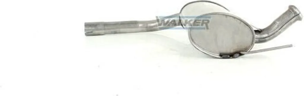 Silencieux Central WALKER 19587 Haute Durabilité pour Laguna I 7700423682
