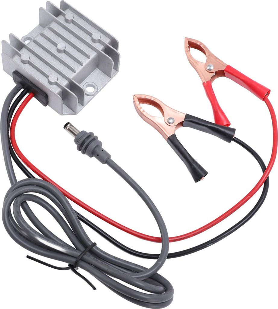 Spannungswandlerkabel für Mini-Satellitenschüsseln, 12 V, 24 V, 9 V bis 28 V Eingang, 30 V, 3,5 A Ausgang, IP68, DC-Aufwärtswandler mit Krokodil...