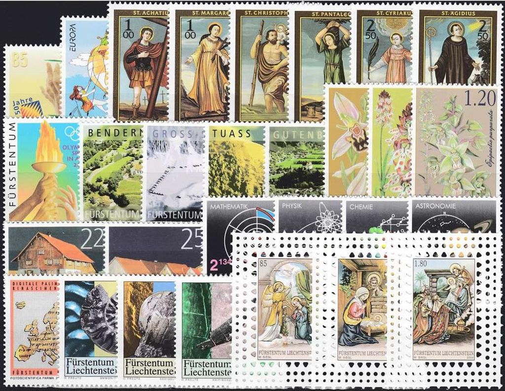 Liechtenstein 2004 postfrisch Nr. 1339-1367