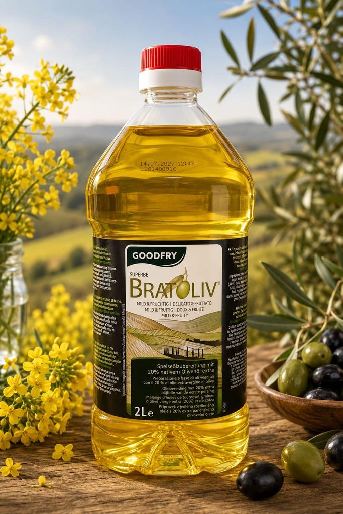 BRATOLIV 2 Liter Goodfry Speiseölzubereitung mit 20% Produktbild 
