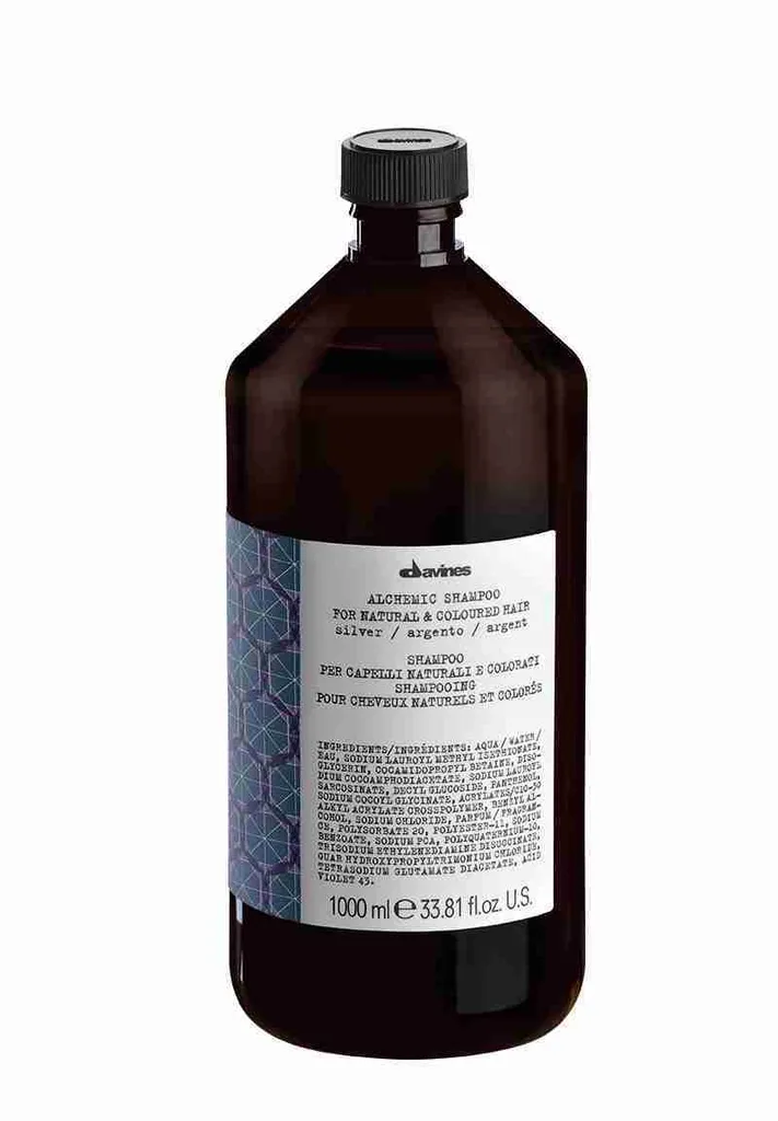 Davines Alchemic Silver Shampoo 280ml: Addio Giallo Paglia, Biondo Freddo