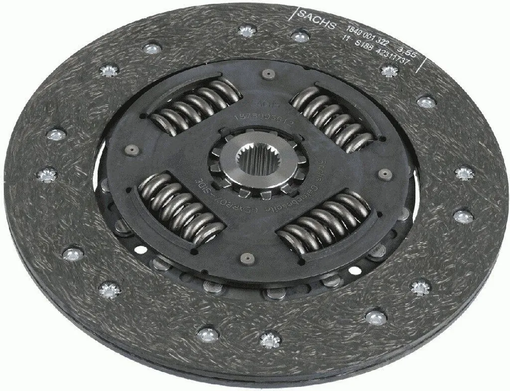 Stopper le Patinage Embrayage Audi 100 Limousine C3 : Disque SACHS 240