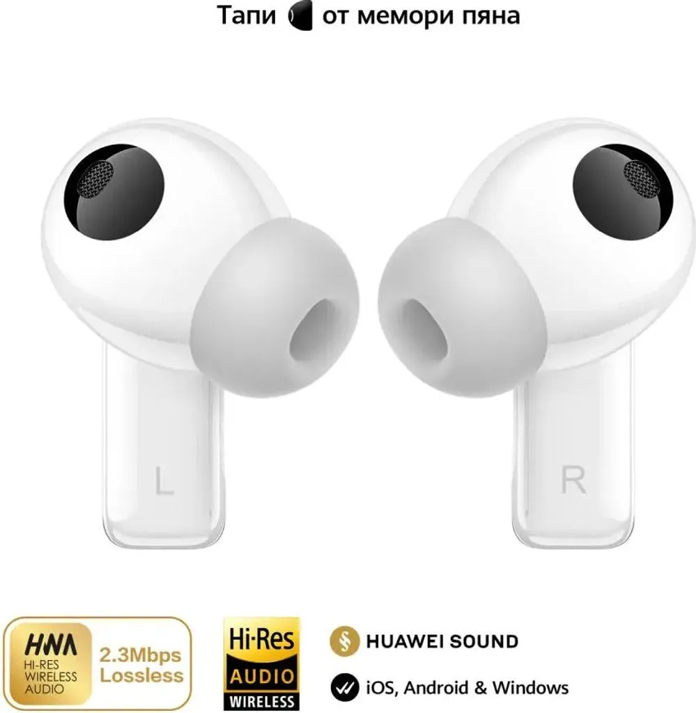 Huawei Freebuds Pro 4 Écouteurs sans Fil Bluetooth Blanc avec USB-C
