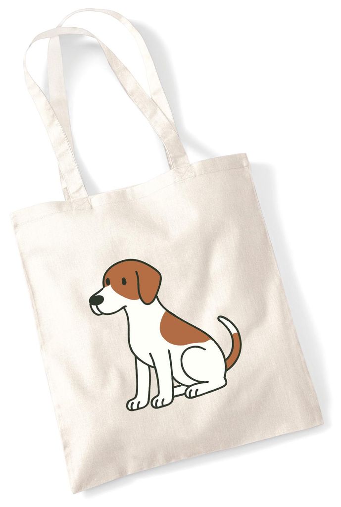 Huuraa Jutebeutel Pointer Comic Pointy 10 Liter Natural Baumwolle Tasche Geschenkidee