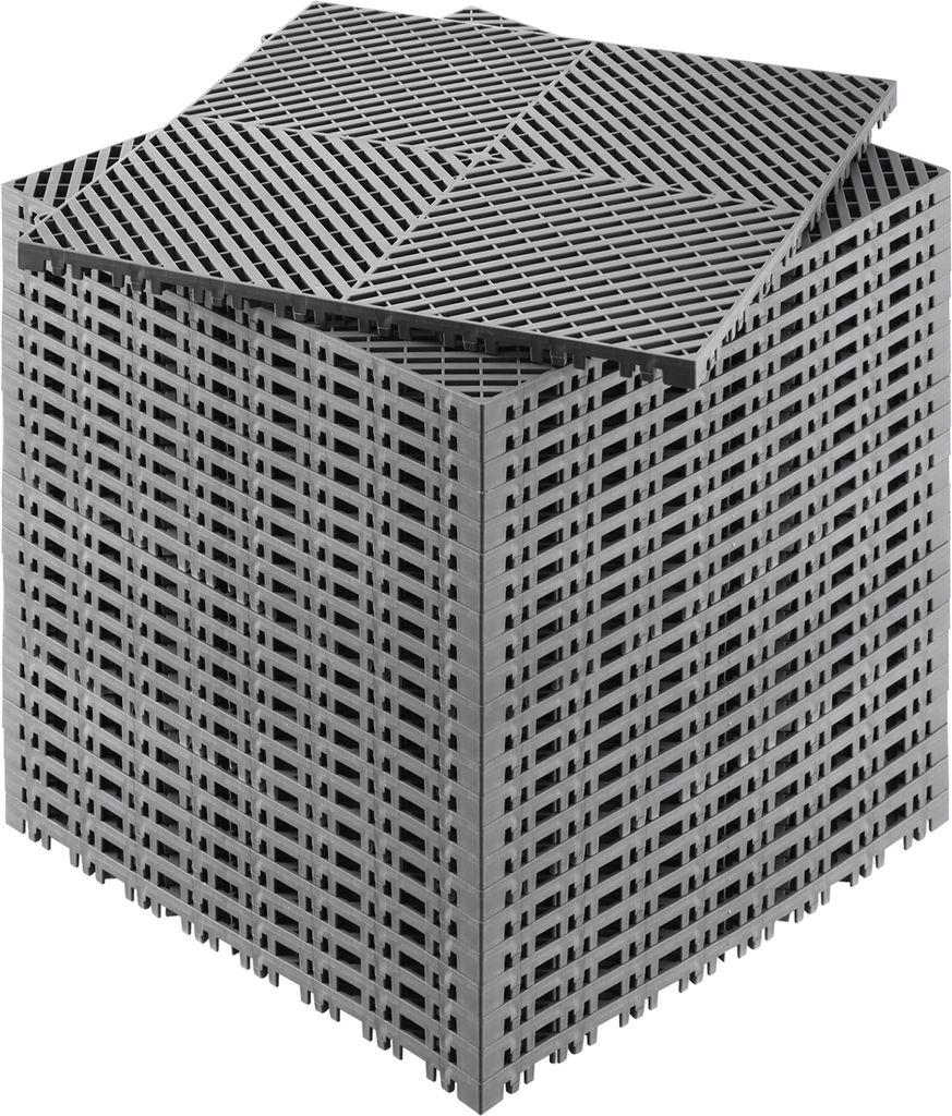 VEVOR blokovacie drenážne rohože, 15,7 x 15,7 palca, 24 Obrázok produktu 