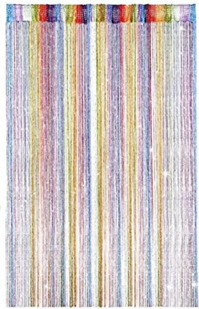 Rideau Anti-Mouches Perles et Chenille - Solution Durable Porte 90x210