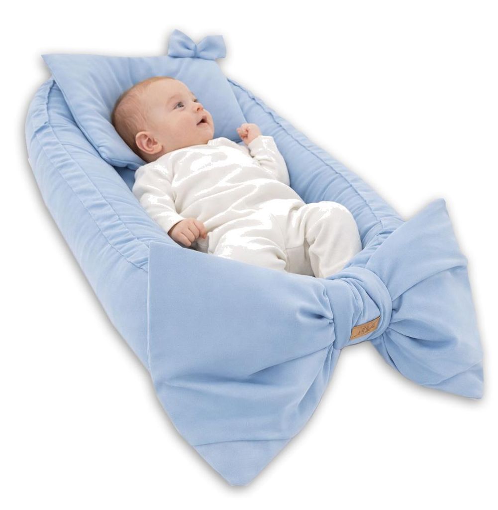 Babynestchen mit Kissen, Kuschelnest für Neugeborene, Produktbild 