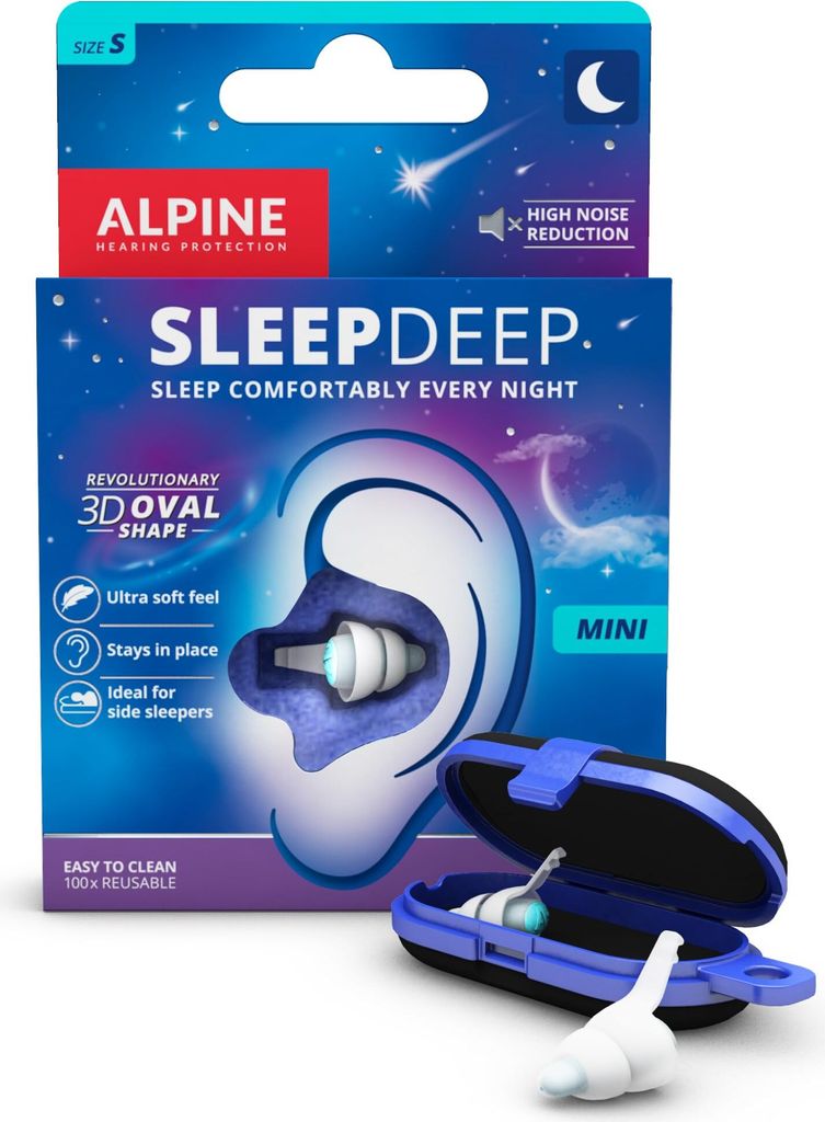 ALPINE SLEEP DEEP Mini Ohrstöpsel 27 dB Kunststoff, 1 St.