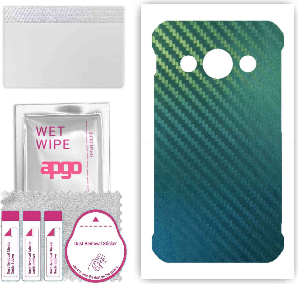 apgo Rückseite Schutzfolie, Skin, kompatibel mit Samsung Produktbild 