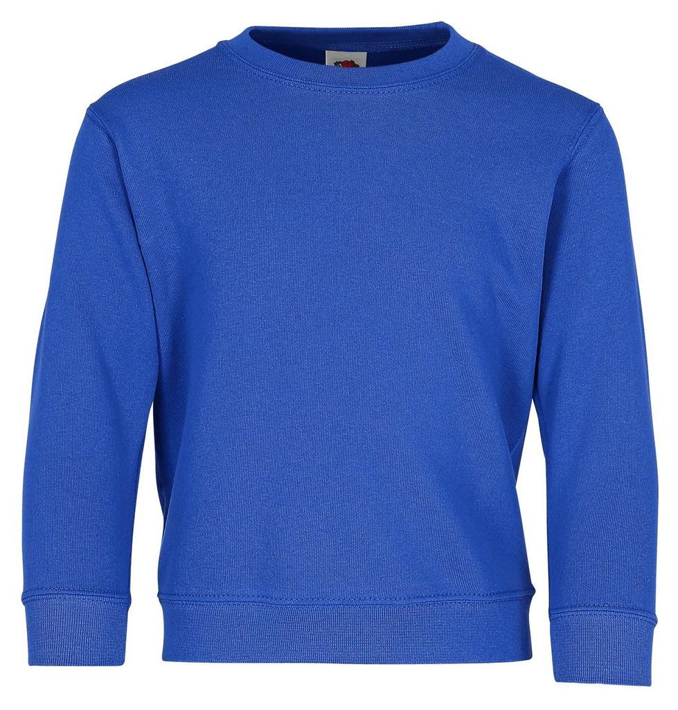Fruit of the Loom Classic Set-In Sweat Kids ,Farbe: royal Produktbild 