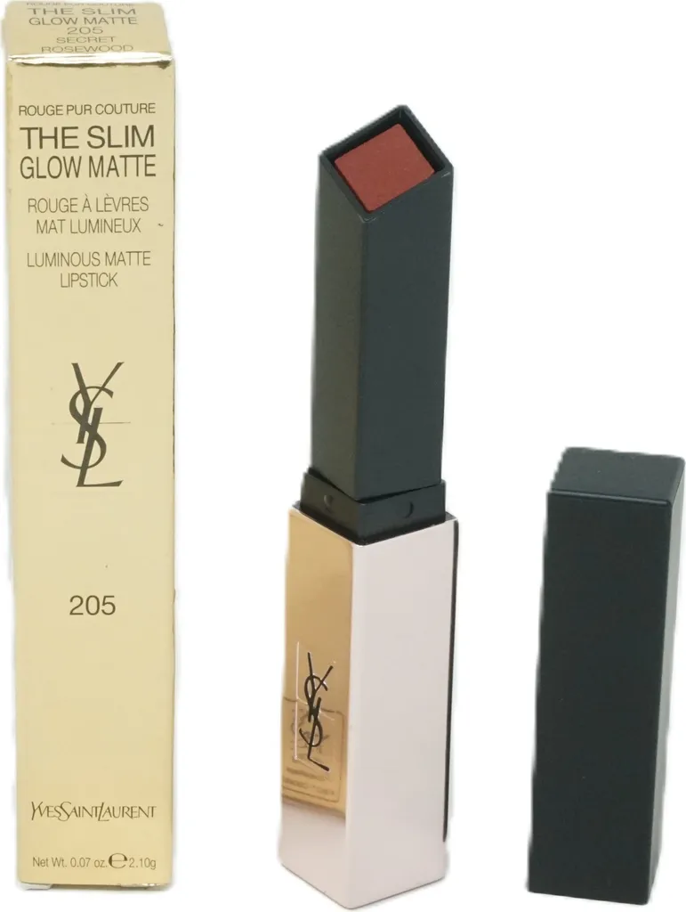 Rouge à Lèvres Maquillage Soirée The Slim Glow Mat 205 Fini Soyeux