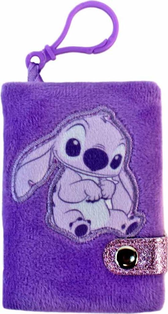 Lila Disney Mini Notizbuch mit Lilo und Stitch Motiv