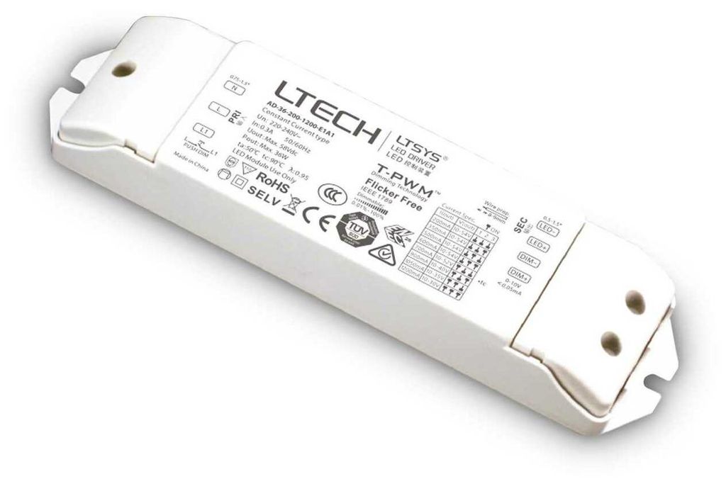 Ideal Lux Nova Treiber DALI/Push 36W 700mA 248592