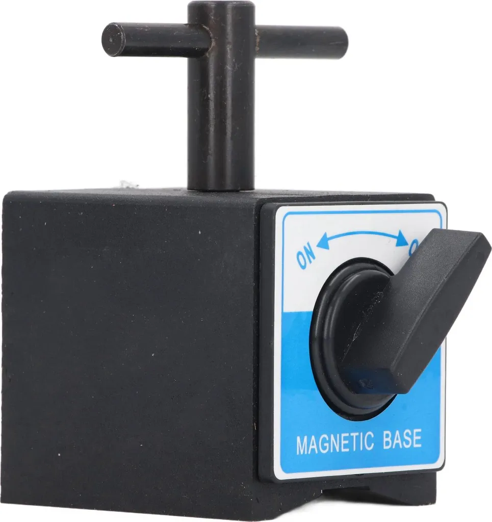 Support magnétique anti-vibration pour comparateur, fixation M8 60kg