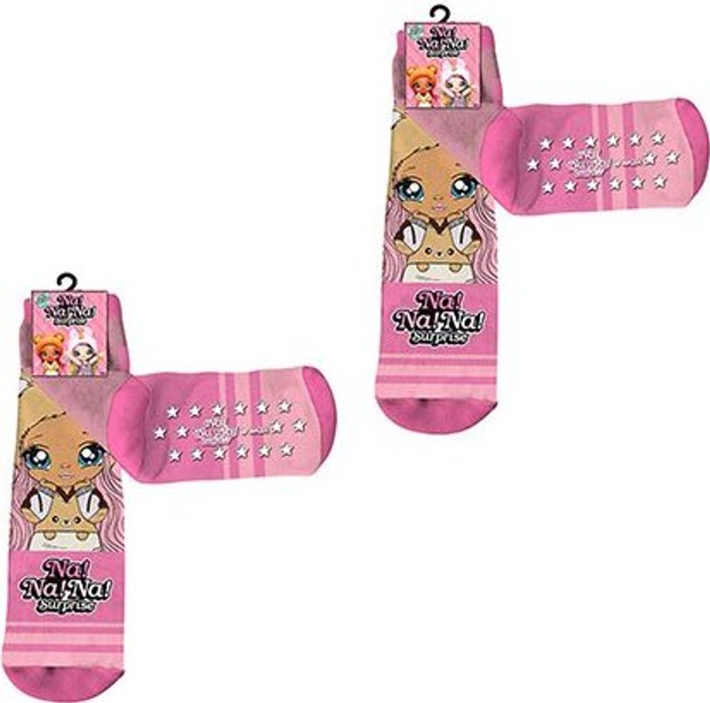 Na!Na!Na! Surprise Kinder-Socken – Anti-Rutsch, 2 Pack Söckchen 19/22