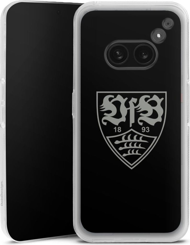 DeinDesign Handyhülle für Nothing Phone (2a) Silikon Hülle Case Smartphone Schutzhülle Logo Offizielles Lizenzprodukt VfB Stuttgart