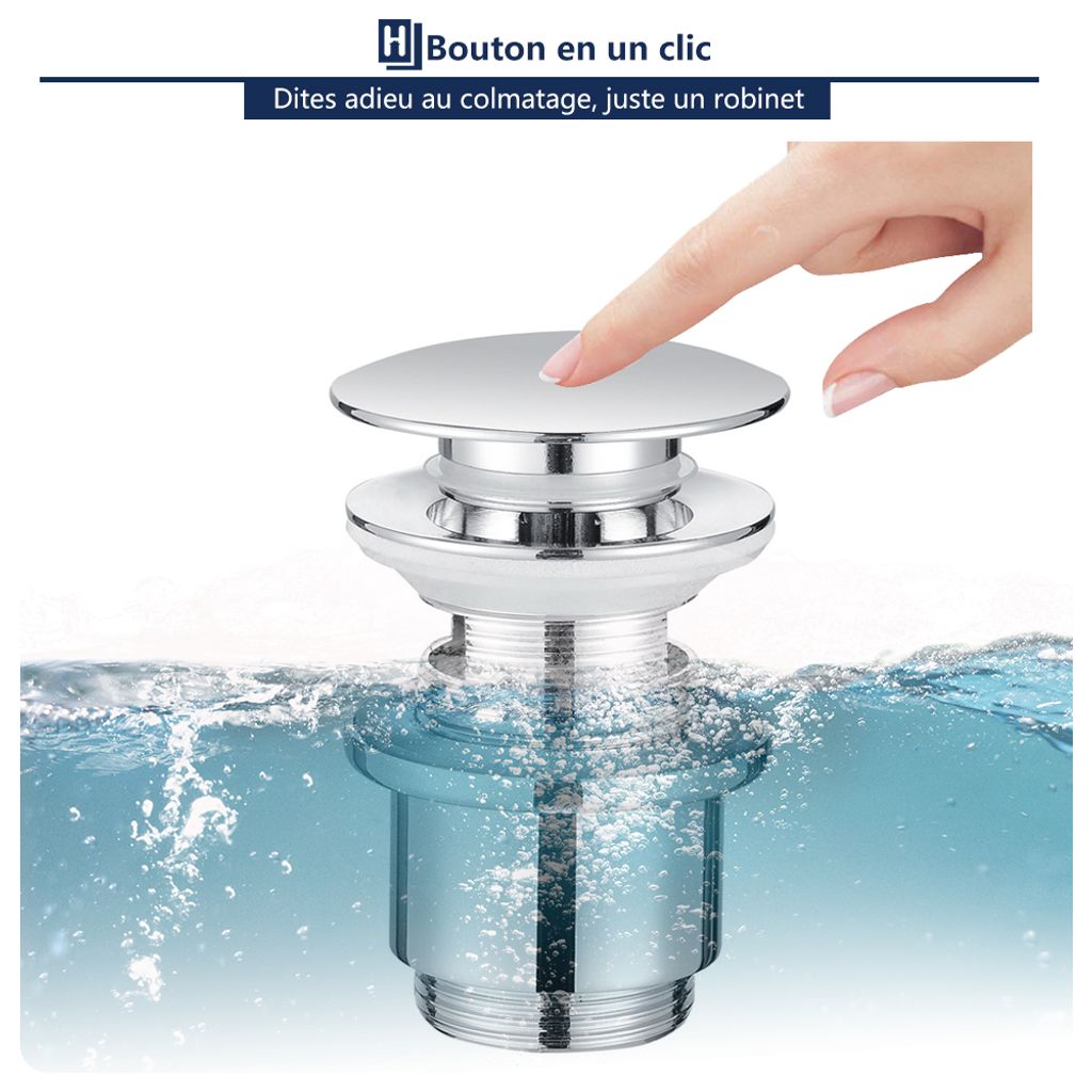 Robinet escamotable universel Homelody 1 1/4 pouce en Image du produit 