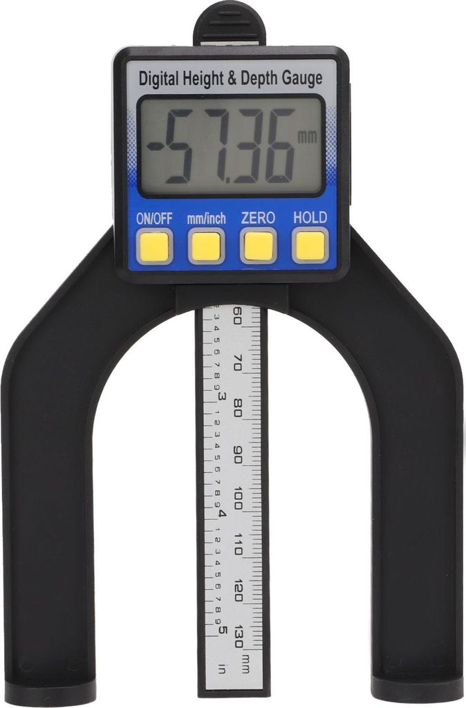 Digitaler Tiefenmesser mit hochauflösendem Display und starkem Magneten für Bauzwecke
