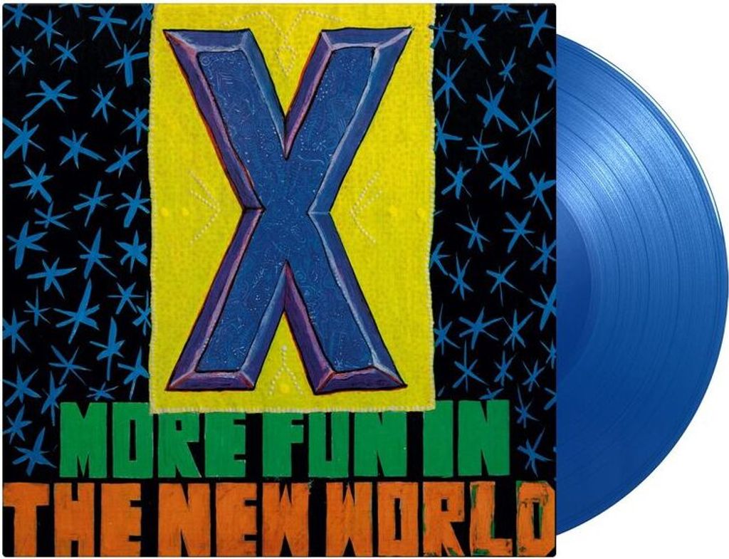 X: More Fun In The New World (180g) (Limited Numbered Edition) (Translucent Blue Vinyl) - - (Vinyl / Rock (Vinyl))
