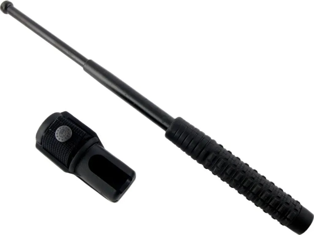 ESP 21" Bâton télescopique standard en acier noir avec étui rotatif