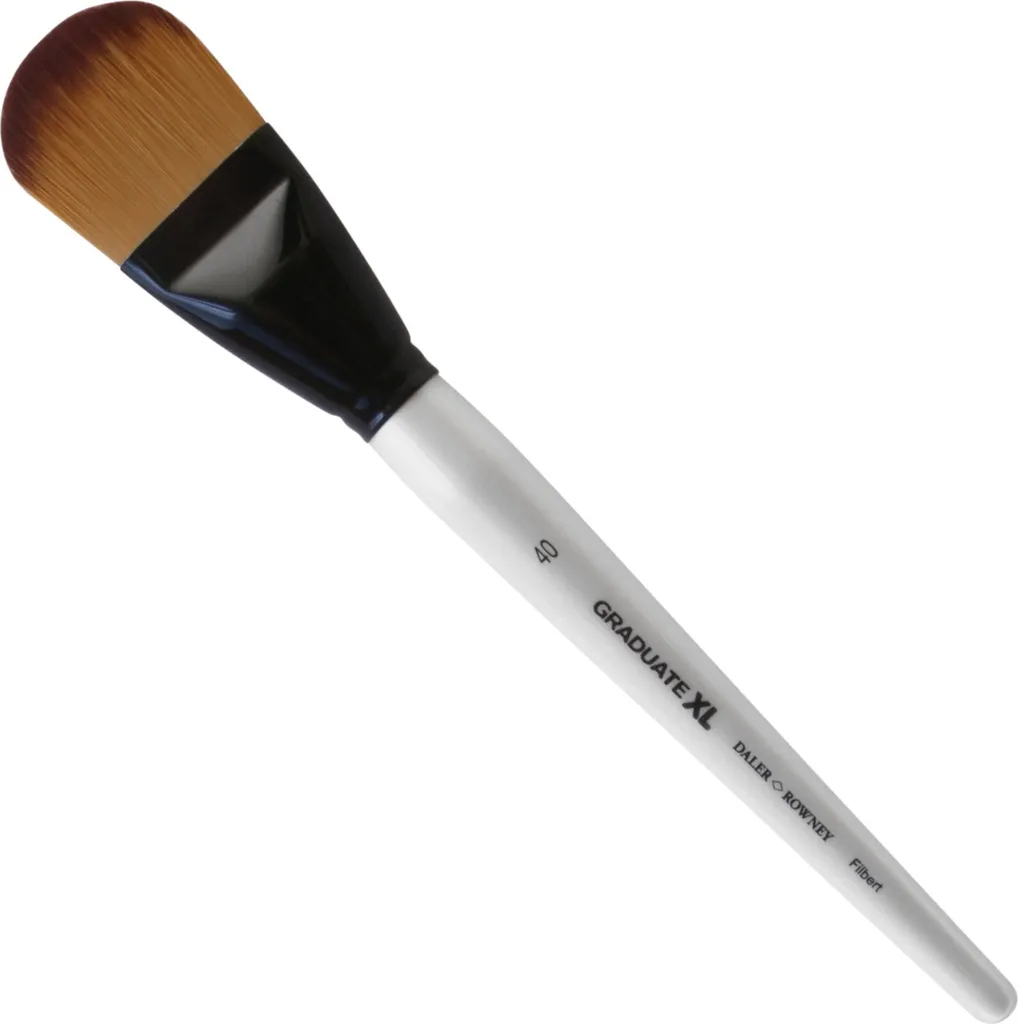 Pinceau plat 40 sans perte de poils Graduate XL pour peinture nette