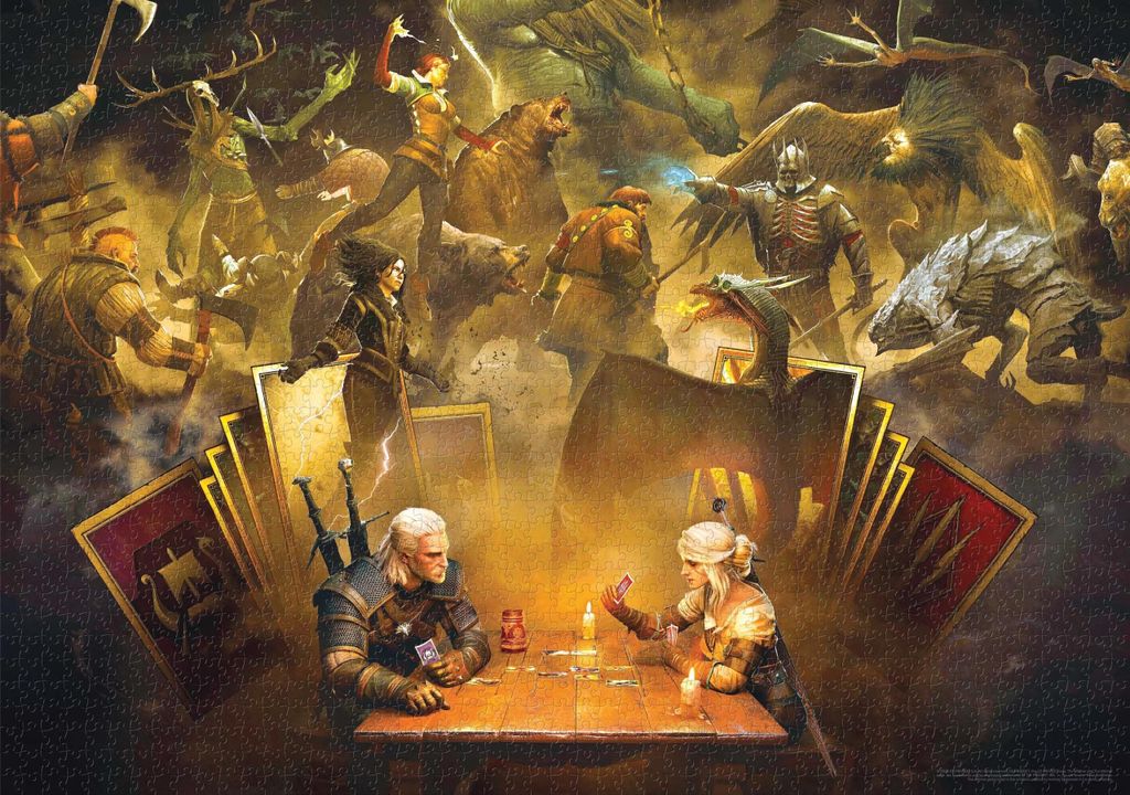 Puzzle Good Loot Gaming - The Witcher (Der Hexer 3): Playing Gwent 1000 Stück(e)