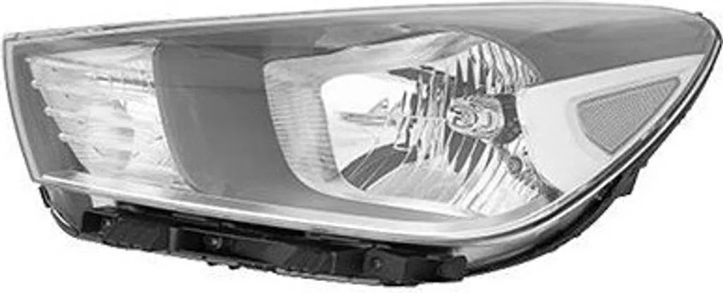 Bloc optique avant gauche Kia Rio - Projecteur de rechange Van Wezel