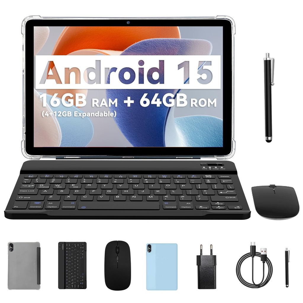 PRITOM 10palcová tabletová zařízení s Androidem 15, 16 GB Obrázek produktu 