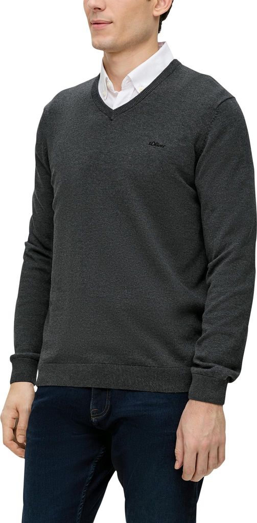 S. Oliver Strickpullover black mela XL