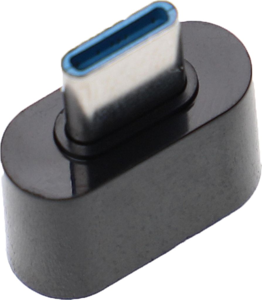 vhbw 2x Adapter USB Typ C (m) auf USB 3.0 (w) für Smartphone, Tablet, Notebook - Schwarz