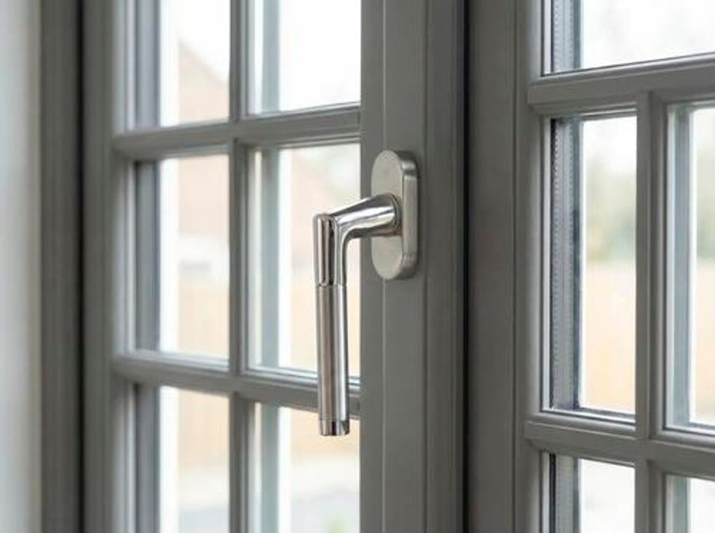 ARON Fenstergriff Chrom passend zu Renova/Renova+/Linea