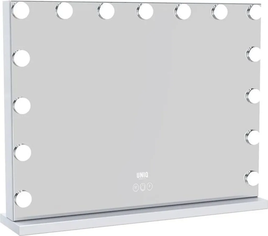 Specchio Trucco UNIQ XL Hollywood 15 Luci LED - Postazione Makeup Pro
