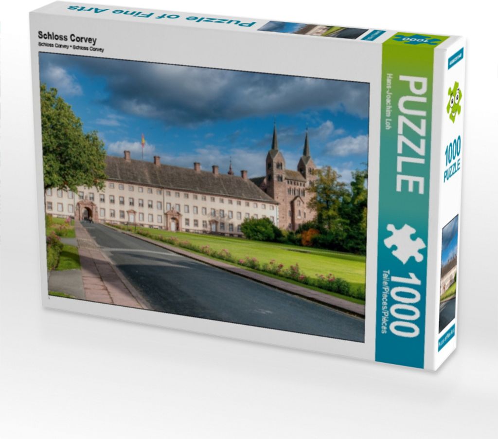 Calvendo Schloss Corvey 1000 Teile Puzzle quer 640x480mm, Loh Hans-Joachim; 7359620