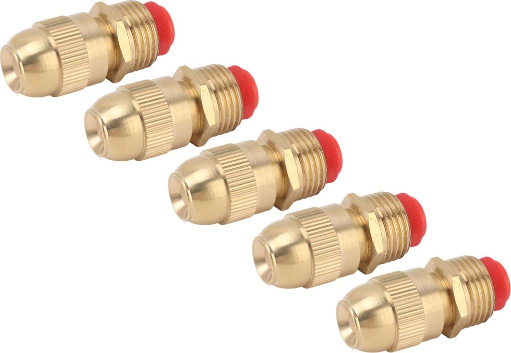 10Pcs G1/2 Außengewinde Sprinkler Düse Garten Bewässerung Wasser Sprühkopf Einstellbare Bewässerung Sprayer Düse Big Body