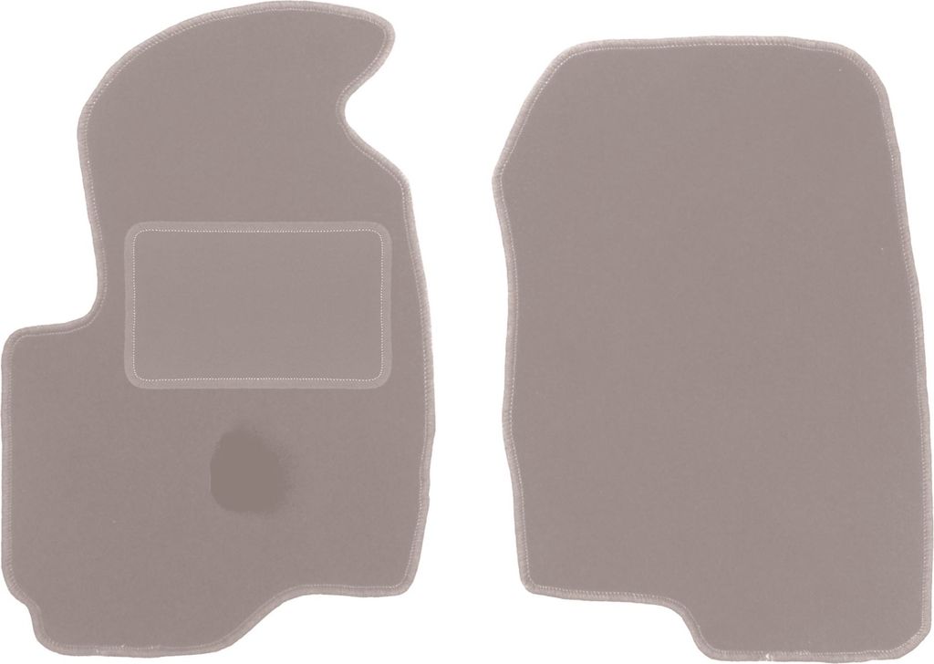 Velours-Autoteppiche für: Mitsubishi Colt Vii Hatchback (2004-2008) Beige