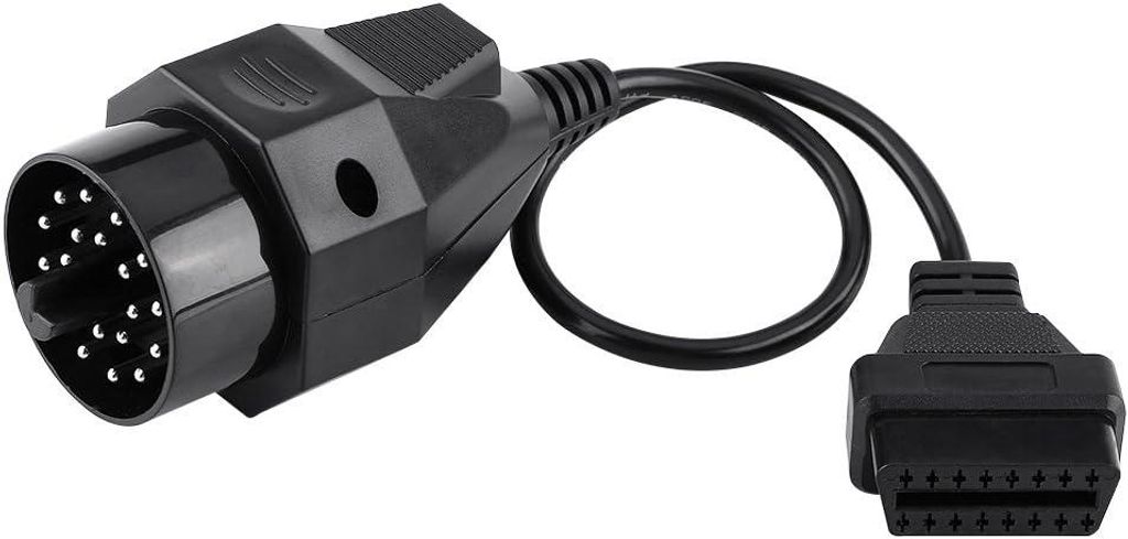 OBD2 Adapterscanner -Kabelanschluss Runde Diagnose OBD II - 20 PIN 16 E36 E38 E39 E46 E53 x5 Z3