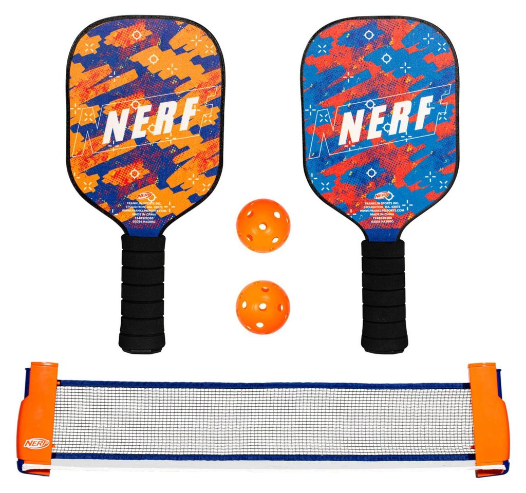 Nerf Tischtennis Mini Pickleball Set - Spielspaß für Kinder