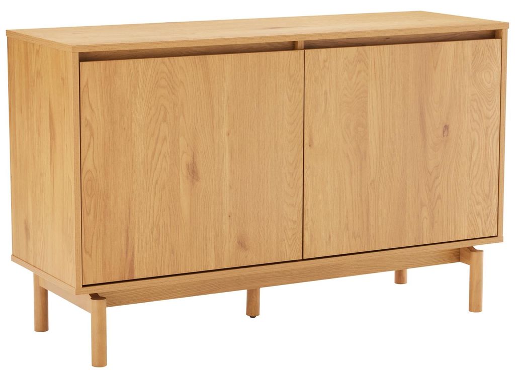 SARAH Buffet aus hellem Holz, 120x40x75 cm, mit 2 Produktbild 