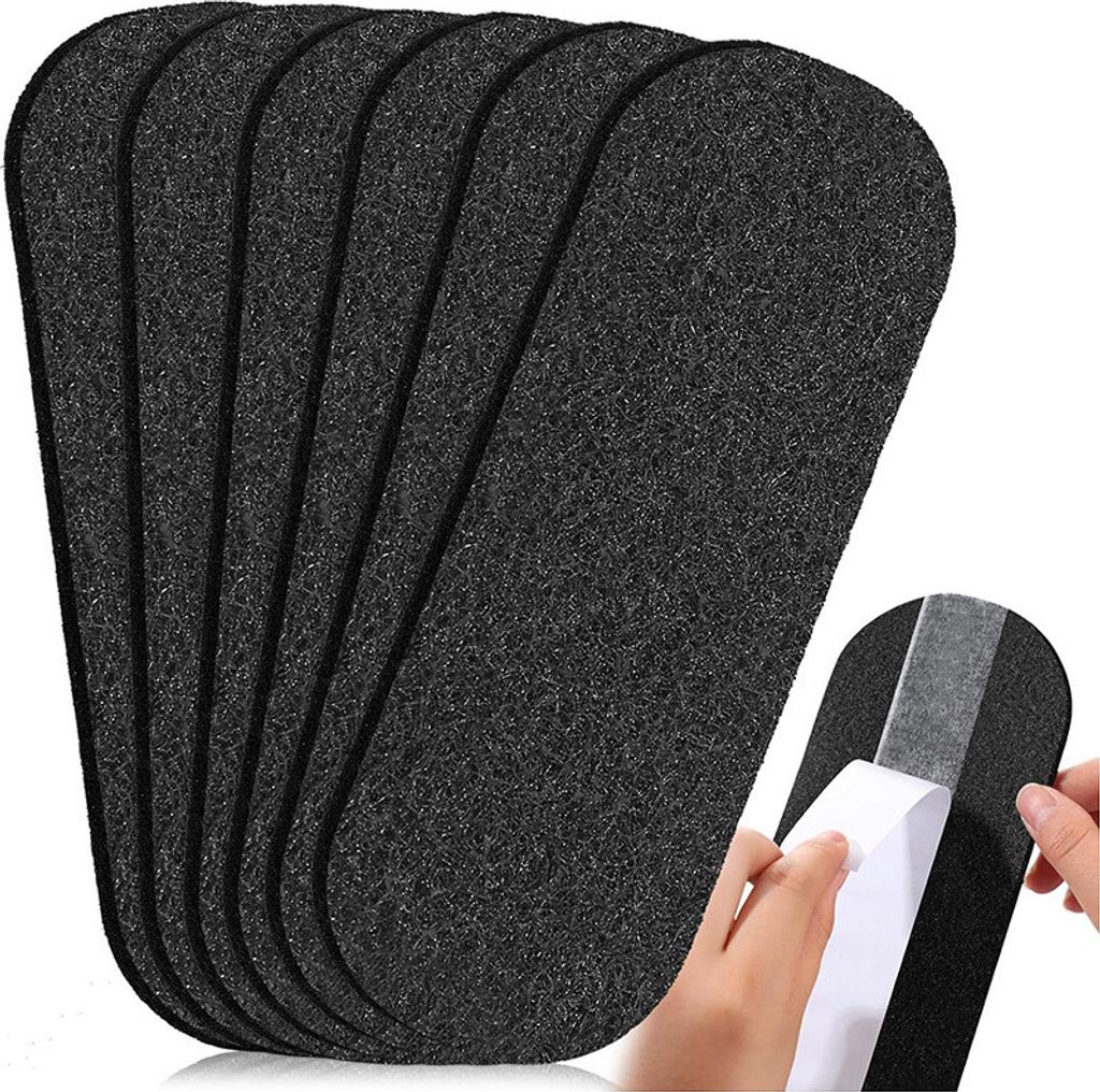 INF 5er-Pack Schwarzer Vakuumfilter (3,5"x10") für Zuhause und Büro