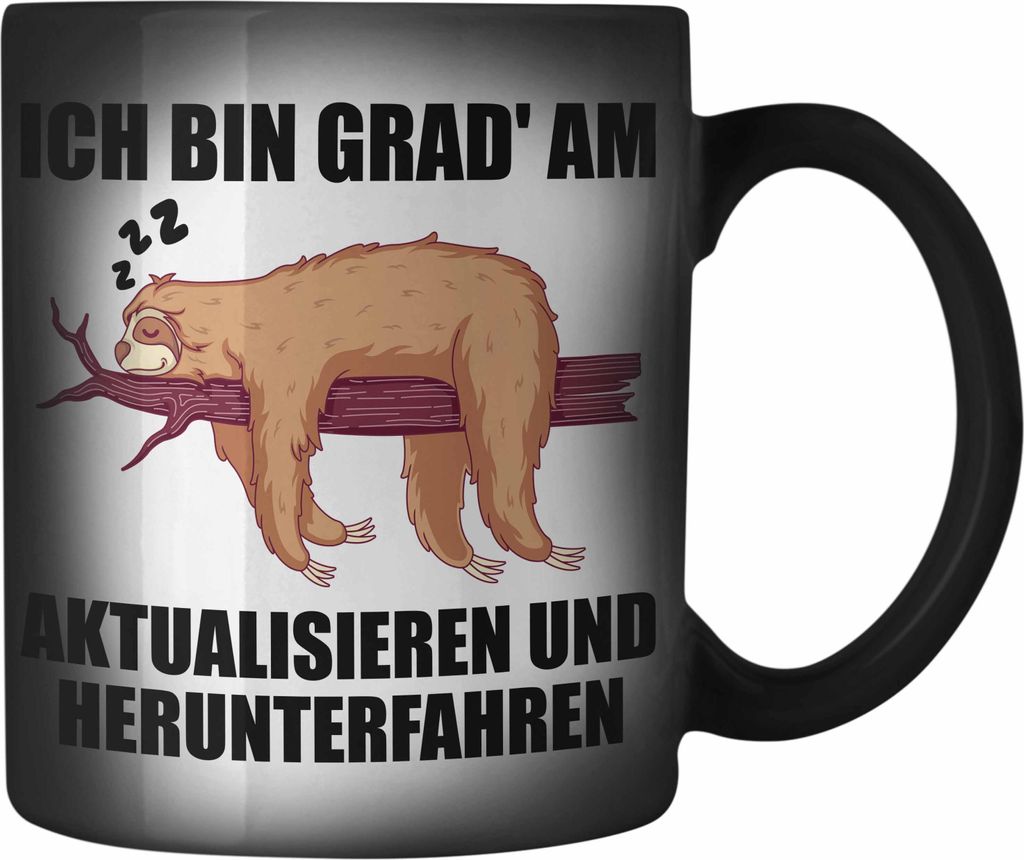 Trendation - Lustige Faultier Spruch Mitarbeiter Geschenk Produktbild 